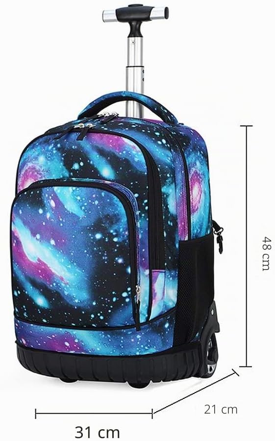 CONPHERON Trolley Rucksack Schulrucksack Schüler Multifunktionaler Rucksack Schultaschen Koffer Lapt