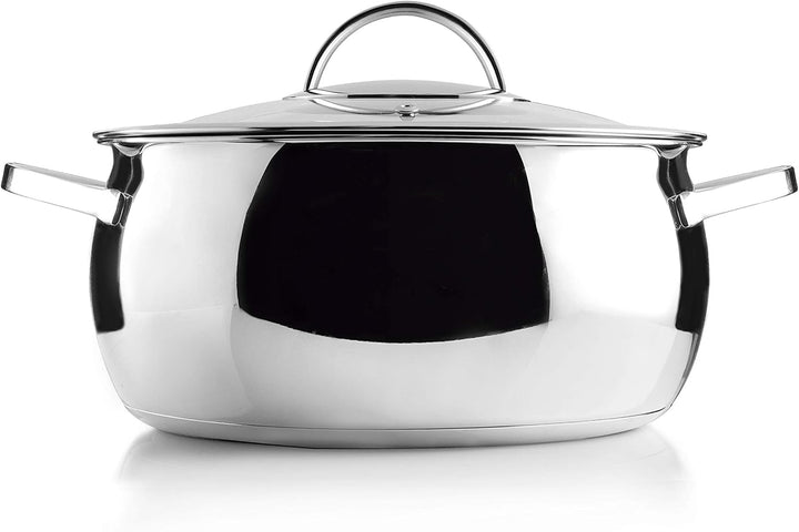 Lacor 79024 Bratentopf mit Deckel 24 cm