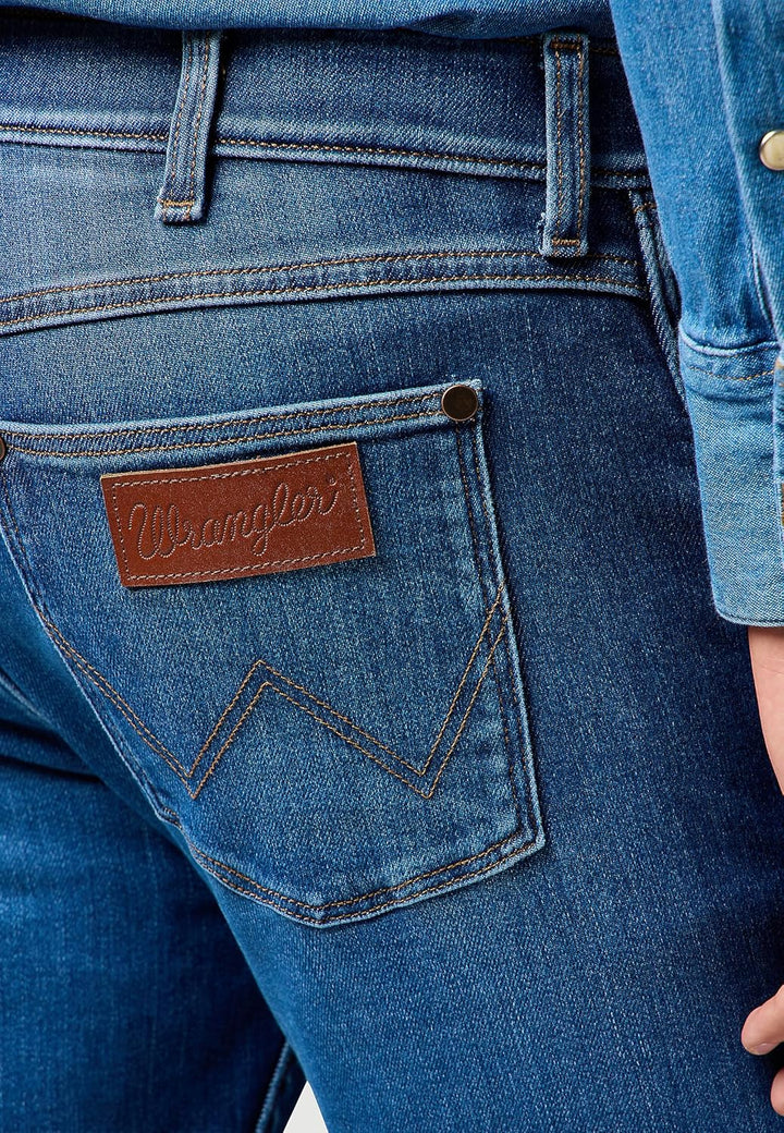 Wrangler Herren Jeans Hoher Bund W121EE36Y TEXAS STRETCH BRUSHED BACK 29W / 32L Dandelion Summer, 29