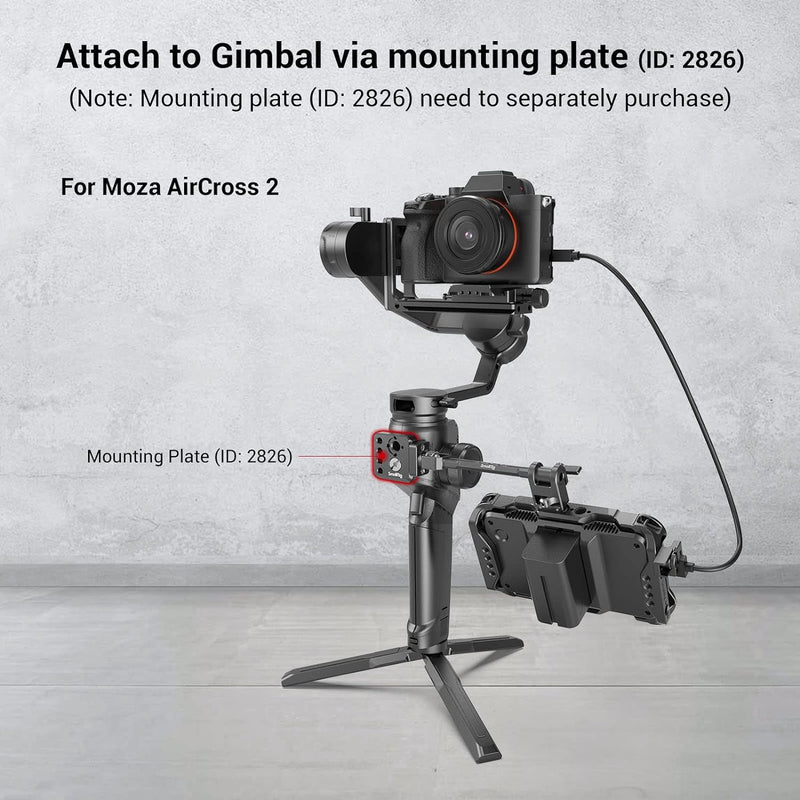 SMALLRIG Monitor Mount für DJI Ronin-S/Ronin-SC / RS2 / RSC2 und ZHIYUN Crane 2S / Crane 3 / 3S / WE