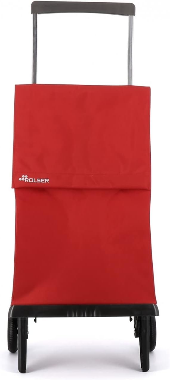 Klappbarer Einkaufstrolley Rolser Plegamatic MF 2 Räder - Rot, Rot