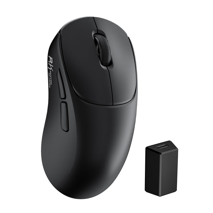 RK ROYAL KLUDGE MG5 8K kabellose Gaming Maus, 42K DPI PAW3950 Sensor, 56g leichte ergonomische, dopp
