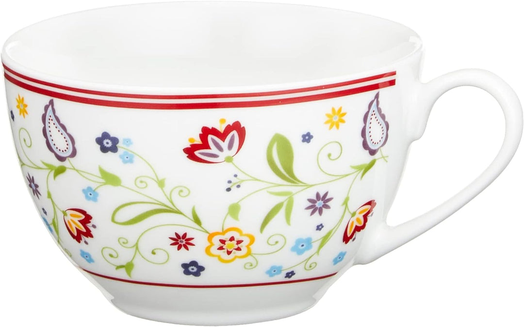 Ritzenhoff & Breker Kaffeeservice Doppio Shanti, 12-teilig, Porzellangeschirr, Grün