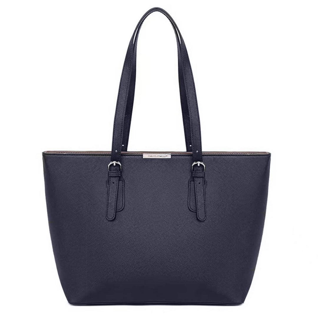 David Jones - Damen Shopper Handtasche - Frau Henkeltasche Grosse Tote PU Leder - Tasche Schultertas