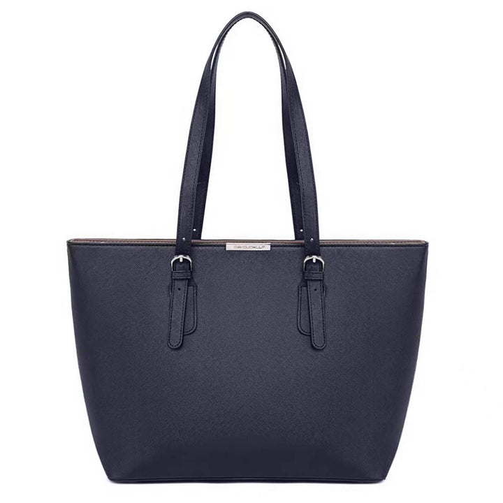 David Jones - Damen Shopper Handtasche - Frau Henkeltasche Grosse Tote PU Leder - Tasche Schultertas