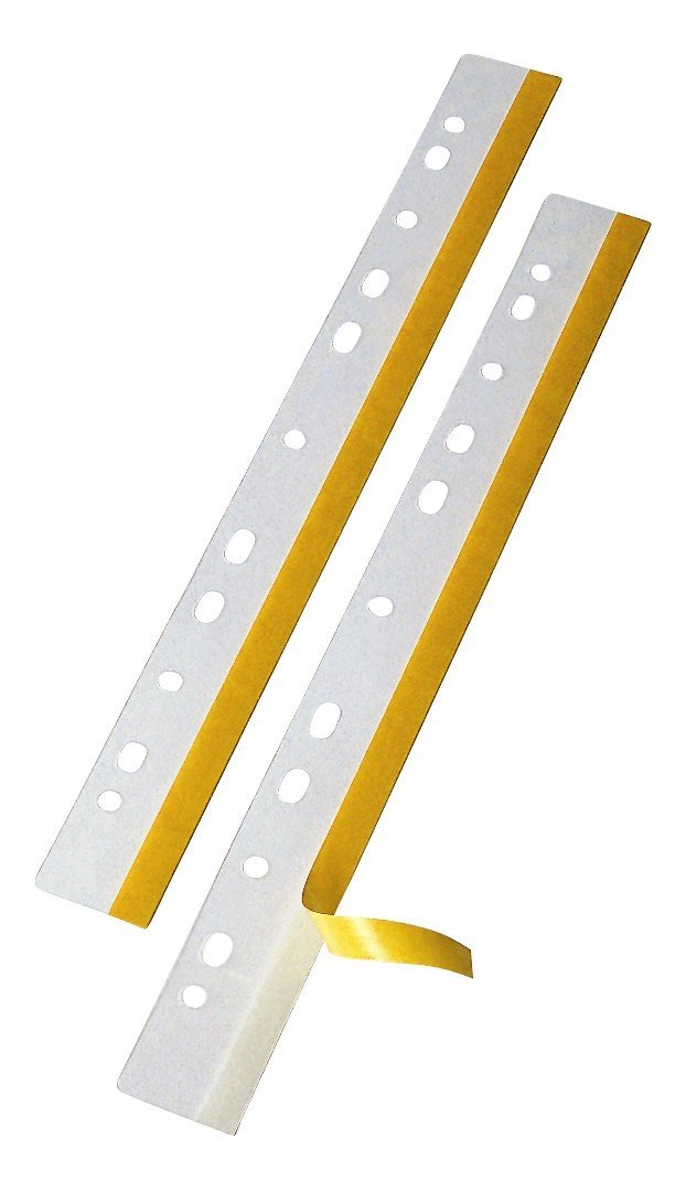 VELOFLEX 2001200 - HEFTFIX Heftstreifen, Abheftstreifen, DIN A4, 292 mm, selbstklebend, glasklar, 50