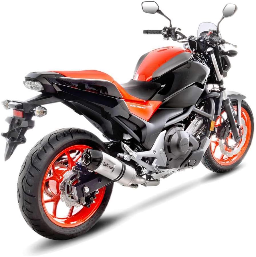 Endschalldämpfer/Auspuffanlage LeoVince SLIP-ON SBK LV ONE EVO, Edelstahl, Carbon Kappe, mit Zulassu