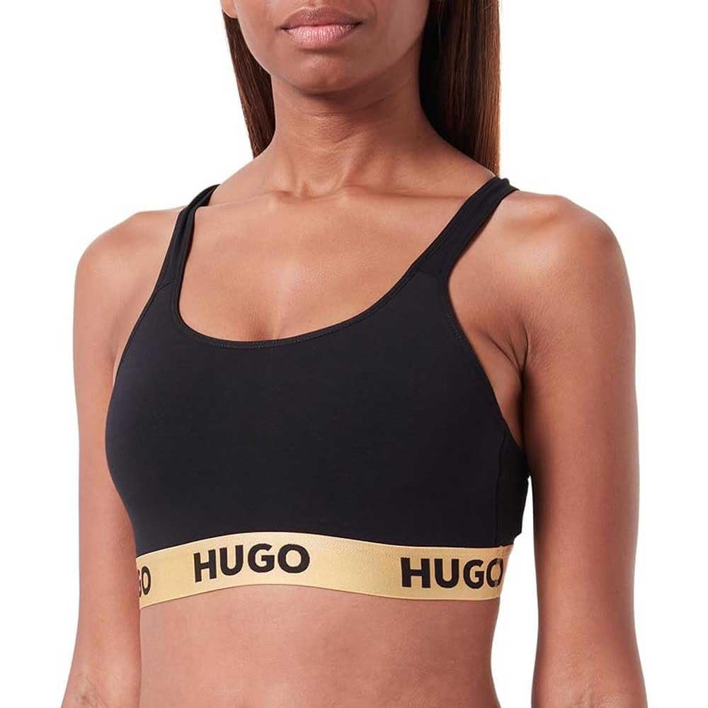 Hugo Damen Bralette Padded SPOR 10241852 01 Bralette (1er Pack) M Black3, M Black3