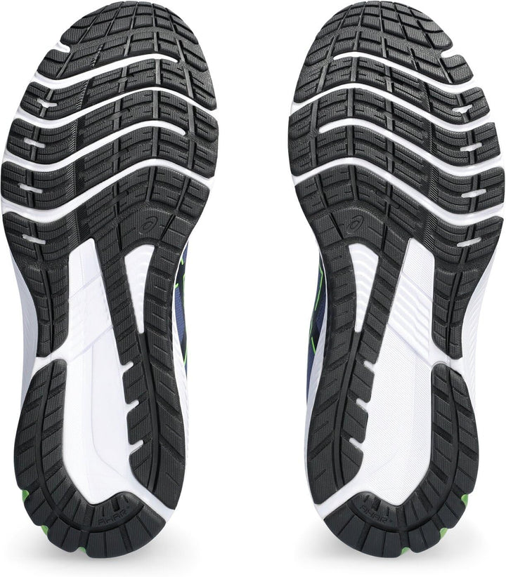 ASICS Herren Gt-1000 12 Sneaker 39.5 EU Thunder Blue Electric Lime, 39.5 EU Thunder Blue Electric Li
