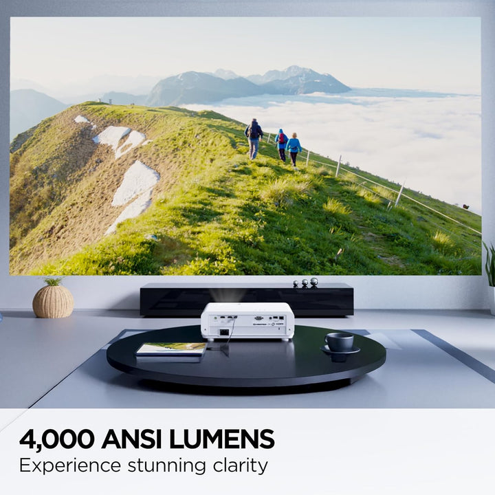 ViewSonic PX749-4K UHD Heimkino & Gaming Beamer (4K, 4.000 ANSI Lumen, 5ms ultraschneller Eingang, U