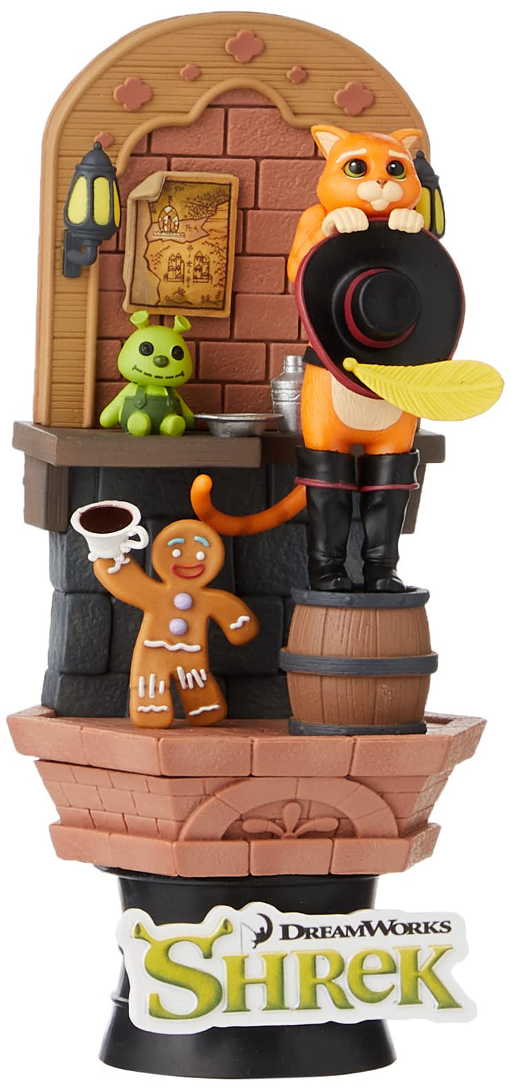 Beast Kingdom - Shrek - Puss in Boots Diorama Stage 15,2 cm Statue