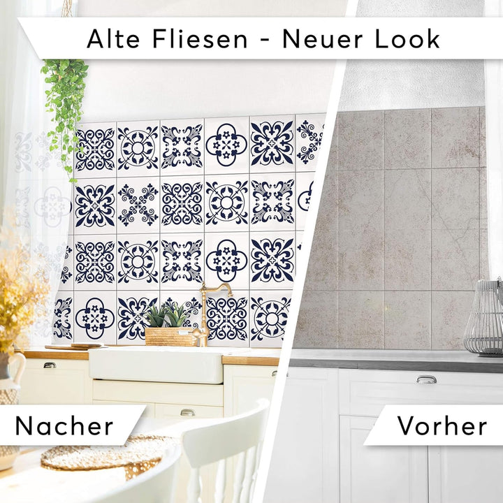 CREATISTO Mosaik Klebefliesen Stickerfliesen Fliesenfolie - Aufkleber Folie für Fliesen I Stickerfli