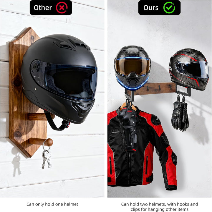 Helmhalter Wandhalterung Motorradhelm Halterung Wand,Motorradhelmhalter Plattenständer Display Organ