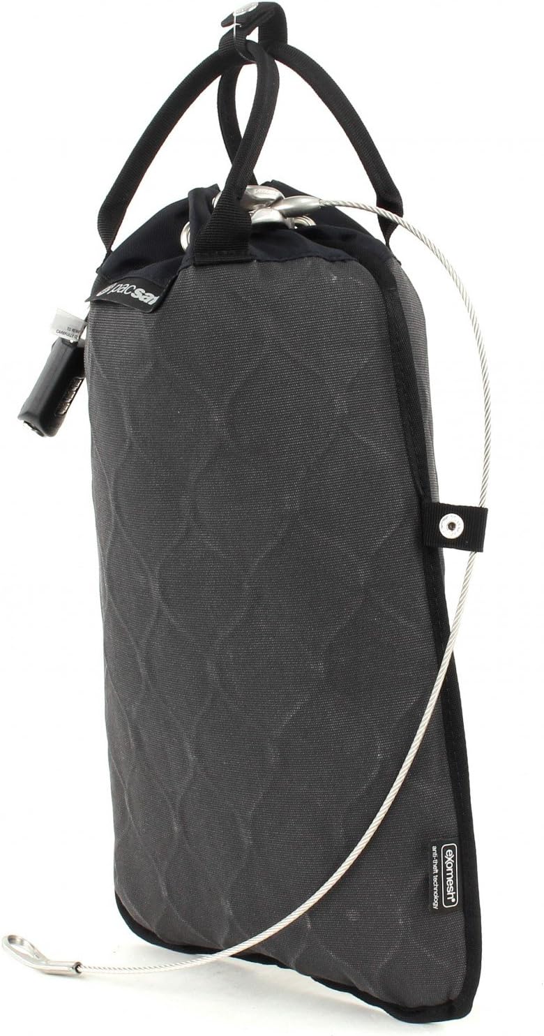 Pacsafe Travelsafe - Mobiler Safe, Schultertasche mit TSA-Zahlen-Schloss, Diebstahlschutz, Unisex He