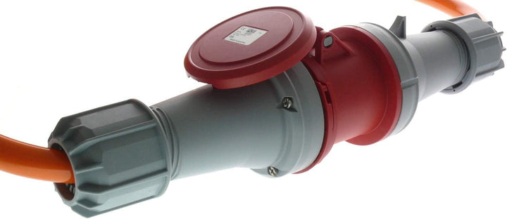 CEE Starkstromkabel Verlängerungskabel 63A 400V Pur Leitung H07BQ-F 5g10 5x10 mm² Aussenbereich IP44