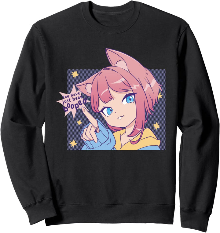 Neko Anime Girl - Katzenohren Sweatshirt