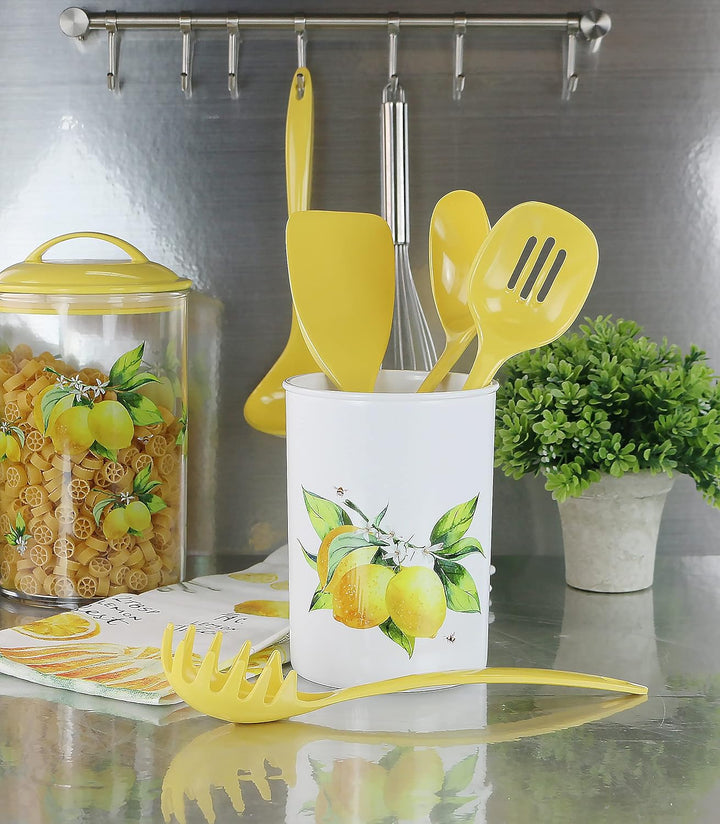 Reston Lloyd Calypso Basics Utensilienhalter, frische Zitronen Utensil Holder Frische Zitronen, Uten