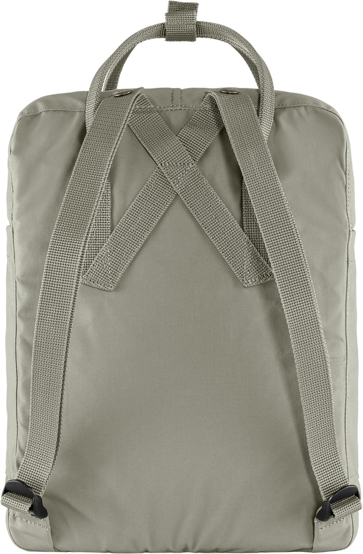 Fjällräven Unisex Rucksack Kånken Fog (23510-021) 13 x 27 x 38 cm, 16 Liter Rucksack Single, Fog (23