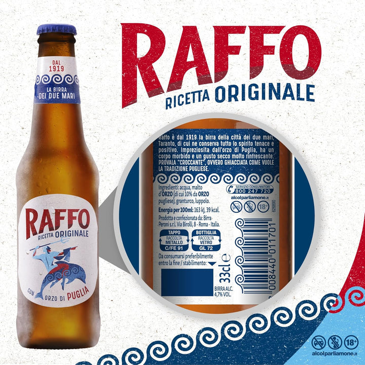 BIRRA RAFFO BOX DA CL 33 X 24 PEZZI (071784)