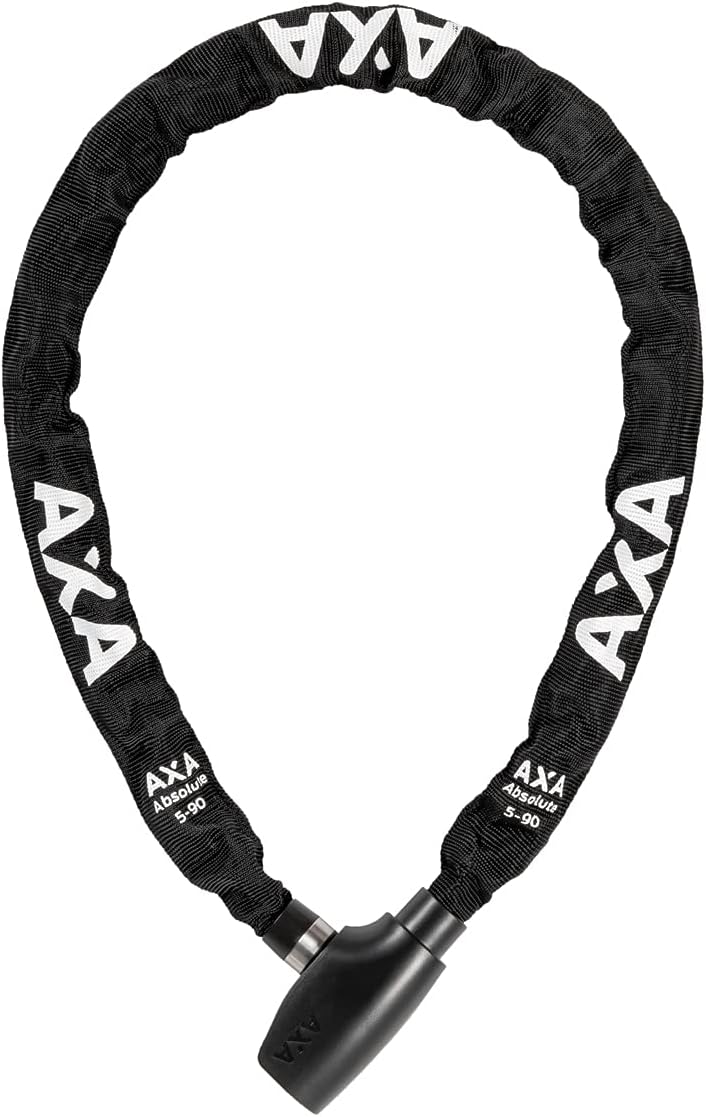 AXA Unisex-Adult Absolute 5-90 Kettenschloss, Black