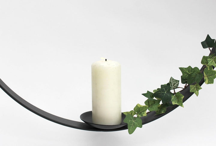 Kerzenhalter aus Metall Rund Durchmesser 50 cm Kerzenständer Hängeleuchter
