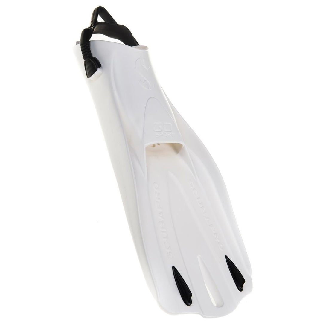 SCUBAPRO GO Sport Geräteflosse Fersenbandflosse weiss S, weiss S