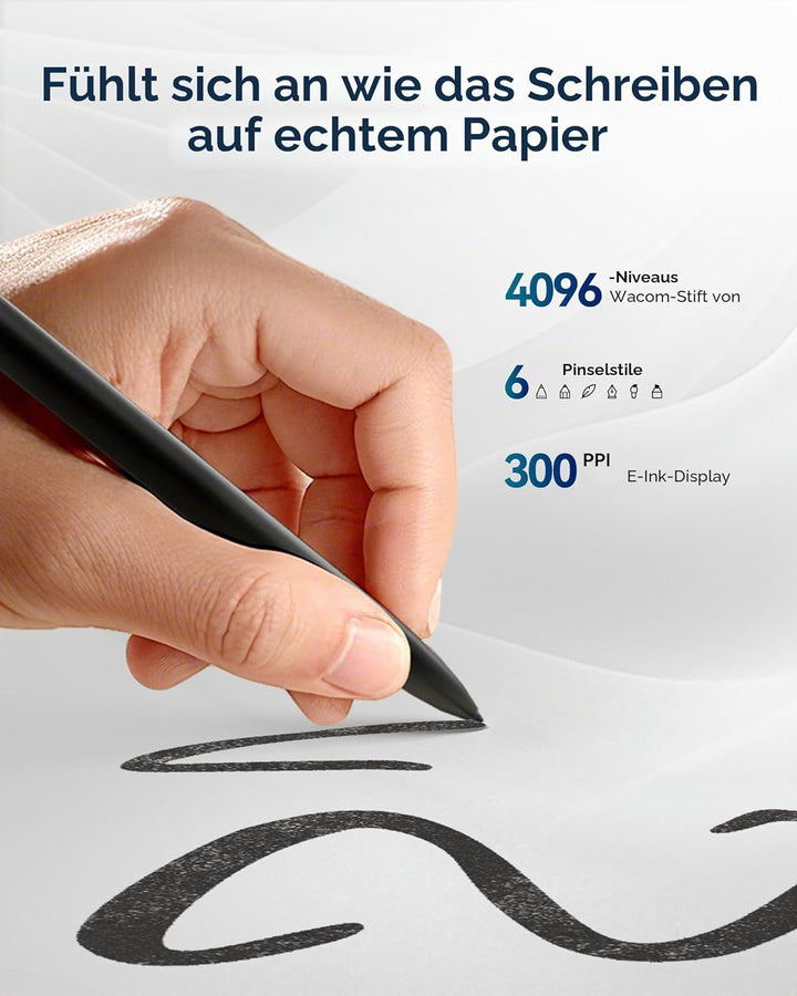 iFLYTEK AINOTE 2, 10.65 Zoll Grossbild-Papiertablett, 4,2 mm ultradünnes Notiztablett mit Eingabesti