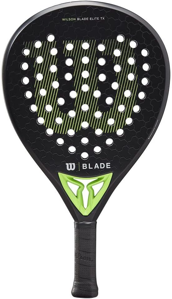 Wilson Elite TX V2 Padel Racquet WR104611U, Unisex Paddle Rackets, Black, 2 EU