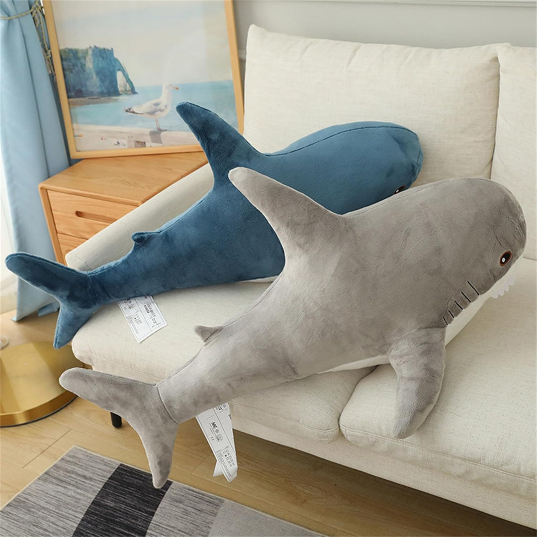 Herfair Plüschtier Wal Hai Grosses Kuscheltier Weich Plüsch Spielzeug Umarmungskissen Tier Kissen De