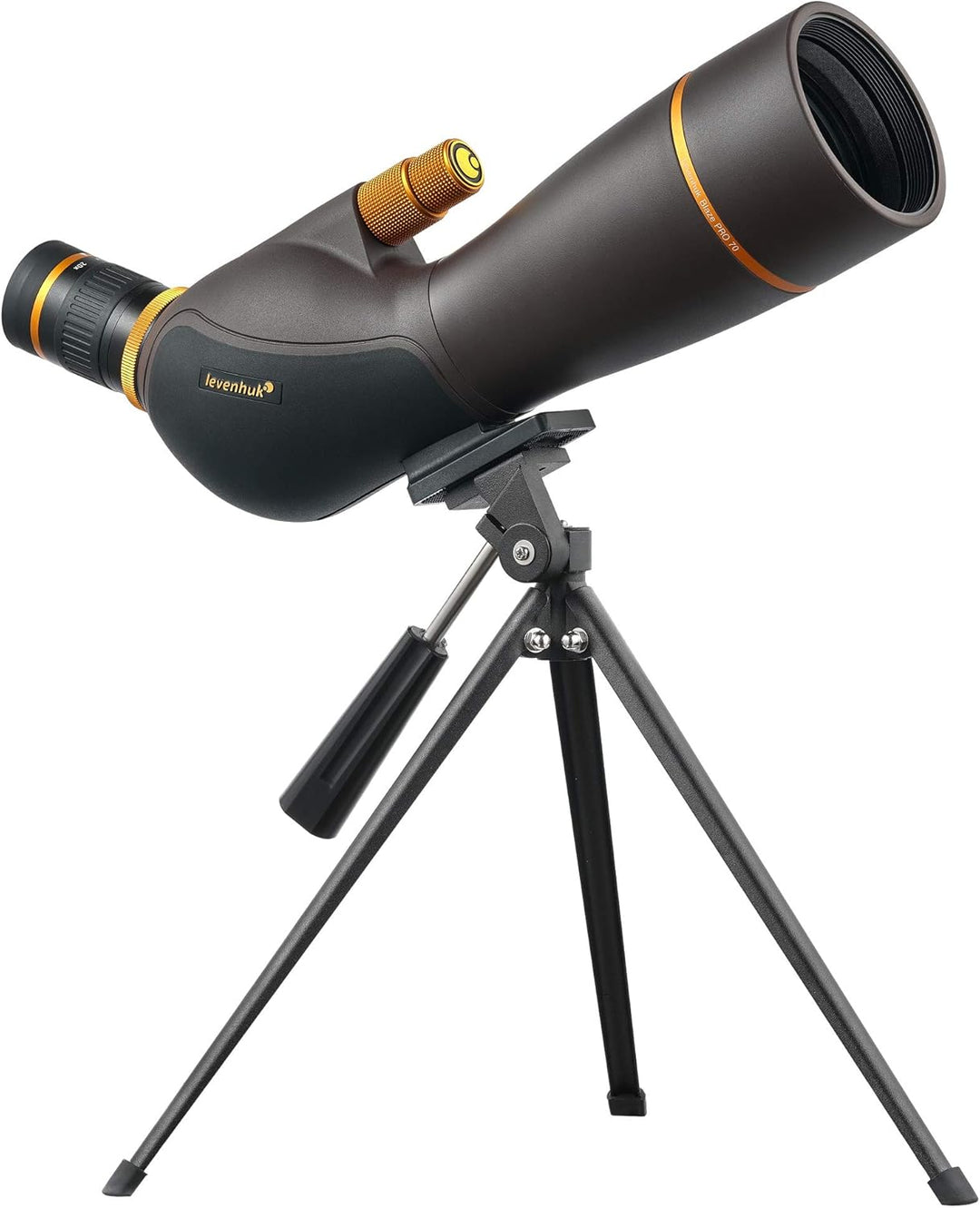 Levenhuk Blaze PRO 70 mm Leistungsstarkes Spektiv mit Grosser Apertur, Wasserdicht, Beschlagfrei und