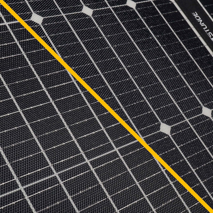 WATTSTUNDE SOLA Ease 100W SunFolder Solartasche - Mobiles 12V Outdoor Solarpanel - faltbares Solarmo