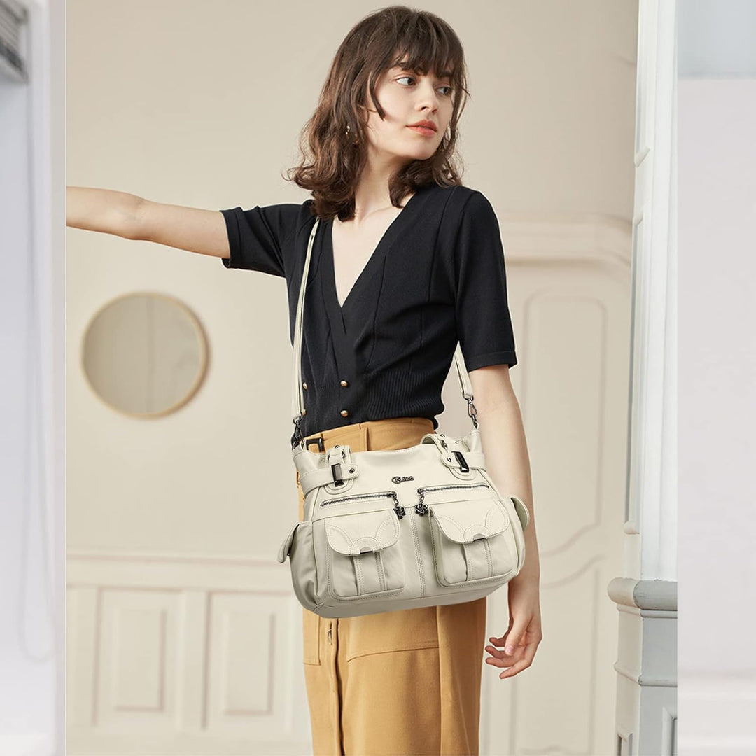 KL928 Tasche Damen Handtasche Umhängetaschen Damenhandtasche Schultertasche Lederhandtasche elegante