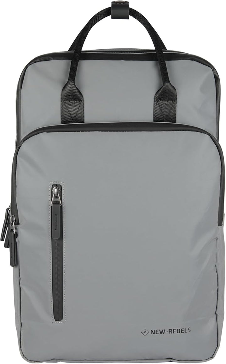 New Rebels Unisex Milwaukee Rucksack (1er Pack) 28x16x44cm Silver Reflective, 28x16x44cm Silver Refl