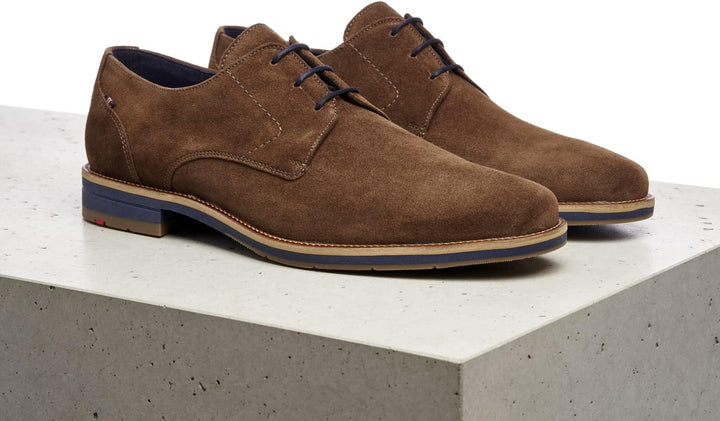 LLOYD Herren Schnürhalbschuhe Langston, Männer Businessschuhe, Havanna