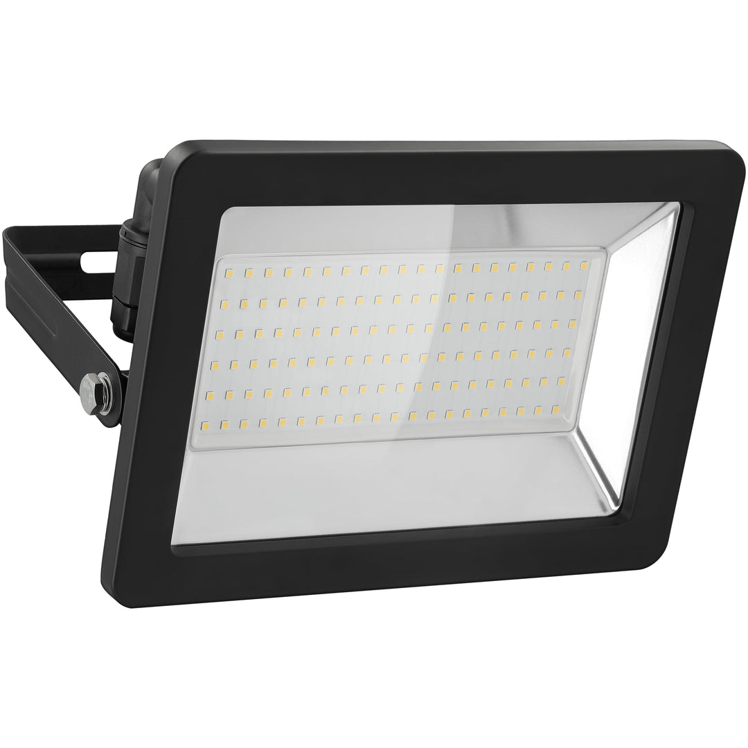 goobay 53876 LED Strahler Aussen 100W / Aussenstrahler IP65 / Neutralweisses Licht 8500 lm/LED Schei