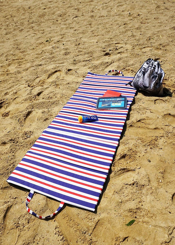 Ferocity Faltbare Strandmatte Liegematte mit Tragegriff Schaumstaff Strapazierfähig Decke Modell 4 w