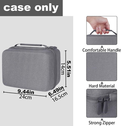 Aenllosi Hart Tasche Hülle für Tonies Toniebox Starter Set Tonies Musikbox, Nur Tasche (Grau), Grau