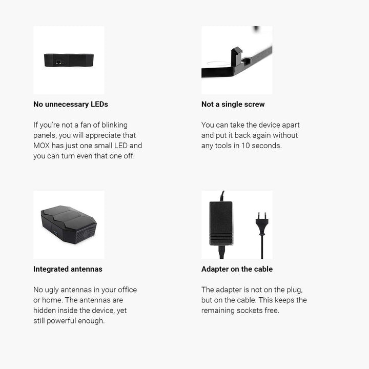 Turris MOX Power Wi-Fi | modular, Open Source & Secure Router/Server/Switch/Access Point | CPU 1 GHz