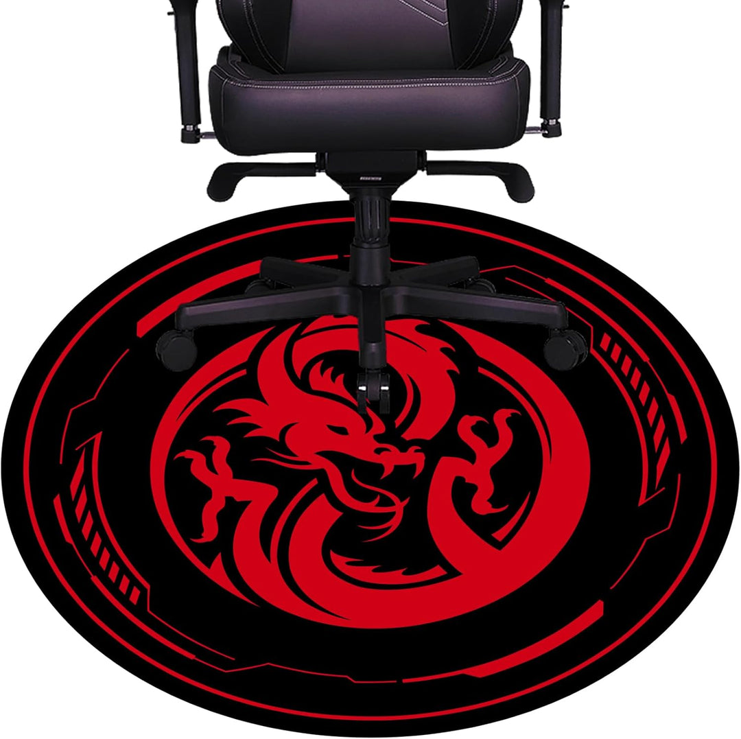 Bodenschutzmatte Gaming Bürostuhl Stuhlmatten für Teppiche mit niedrigem Flor und Hartholzböden, 120