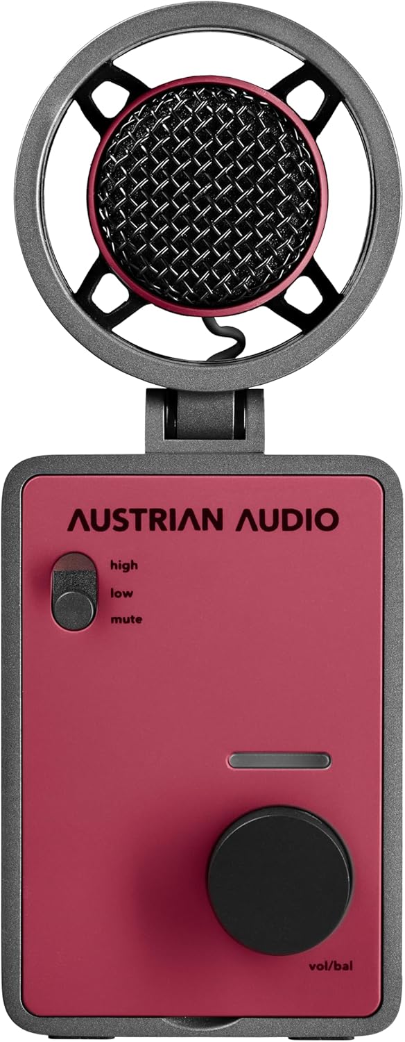 Austrian Audio | MiCreator Studio | Studio-Kondensatormikrofon & USB-C Audio-Interface | Plug-and-Pl