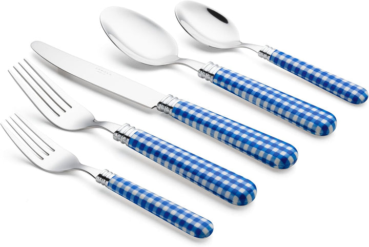 ANNOVA Besteckset, 20-teilig, Griff aus Edelstahl - 4 x Tafelmesser; 4 x Tafelgabeln; 4 x Salatgabel