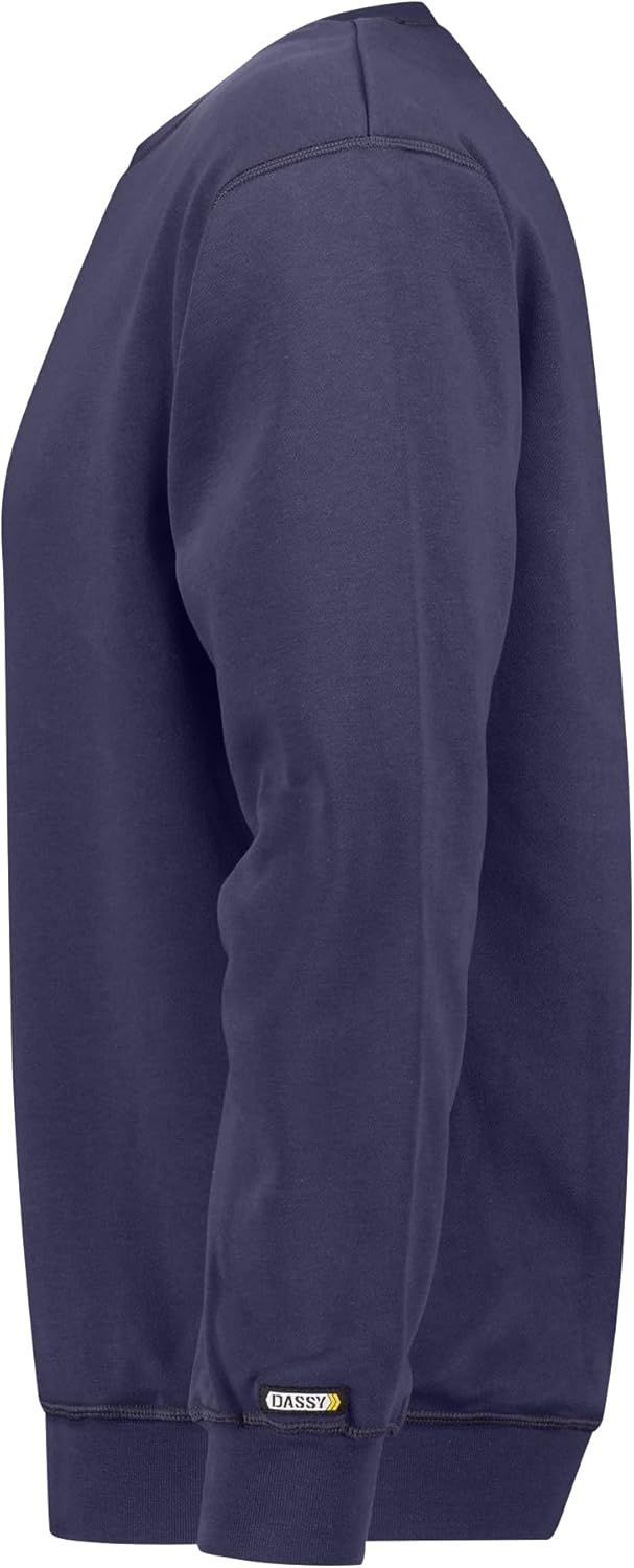 DASSY® Lionel DASSY® Lionel Sweatshirt - maat XS - ZEMENTGRAU, S