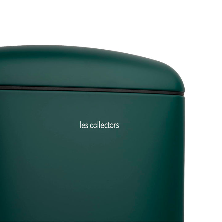 Les Collectors Mülleimer N°501, 20 L, passend für 20–50-Liter-Säcke, Küchen-Tretabfalleimer Edelstah