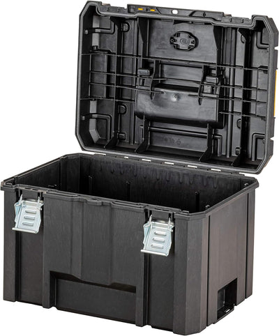 DEWALT TSTAK Tiefe Werkzeugbox VI, DWST83346-1 (44l Volumen, grossvolumige, kombinierbar mit anderen