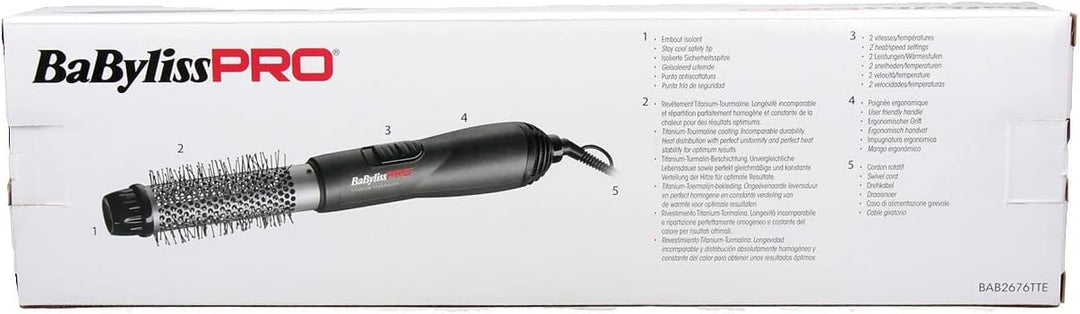BaByliss ® PRO - Fönbürste 32 mm Airstyler BAB2676TTE Warmluft-Curler - Fönbürste 32 mm