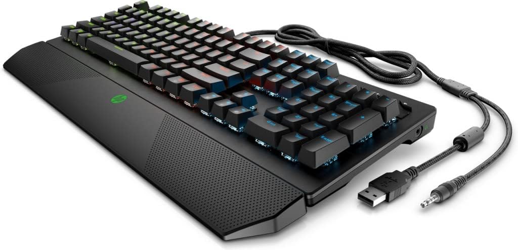 HP Pavilion Gaming Tastatur 800, Rot Mechanische Schalter (USB) Schwarz Pavilion Gaming 800, Pavilio