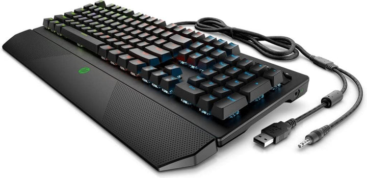 HP Pavilion Gaming Tastatur 800, Rot Mechanische Schalter (USB) Schwarz Pavilion Gaming 800, Pavilio