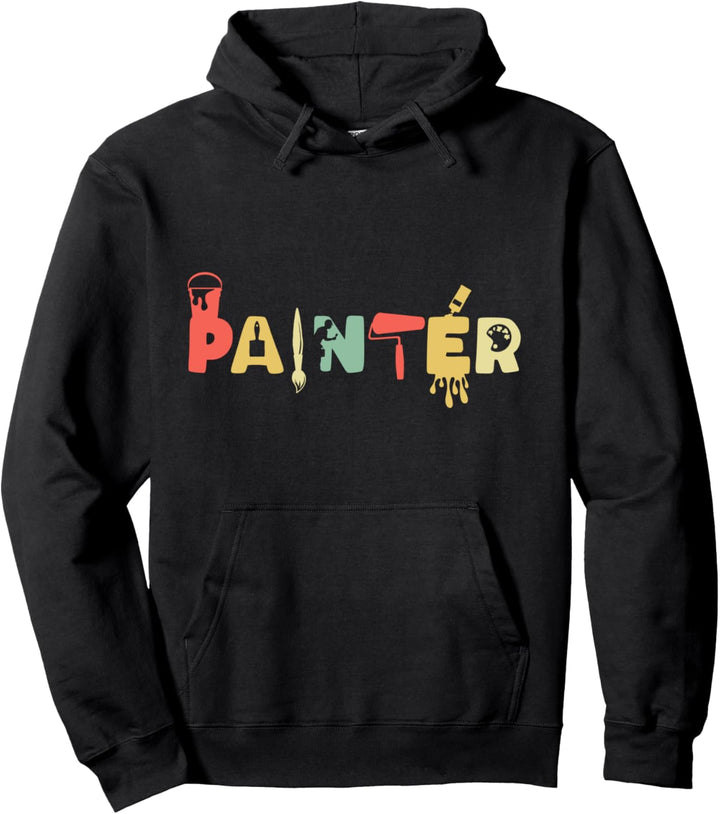 Retro Lackierer Geselle Malermeister - Vintage Maler Pullover Hoodie