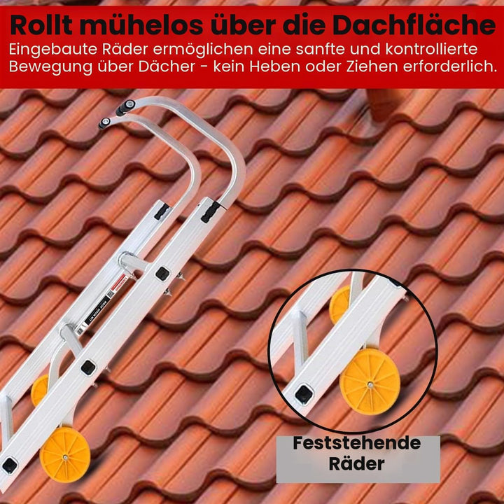 Dachhaken-Set für einzelne Leitern und Verlängerungsleitern