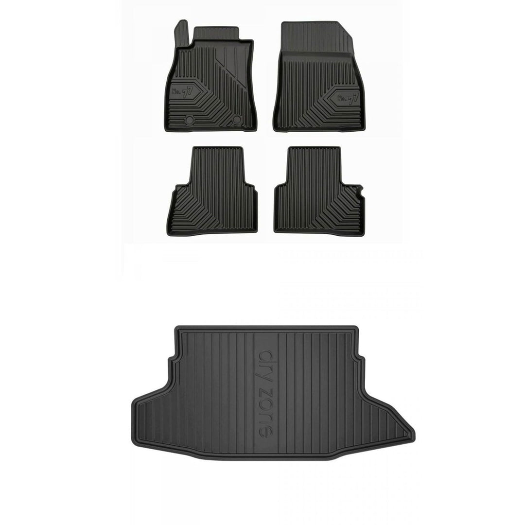Satz Fussmatten und Gummimatte für Nissan Juke 2010-2014